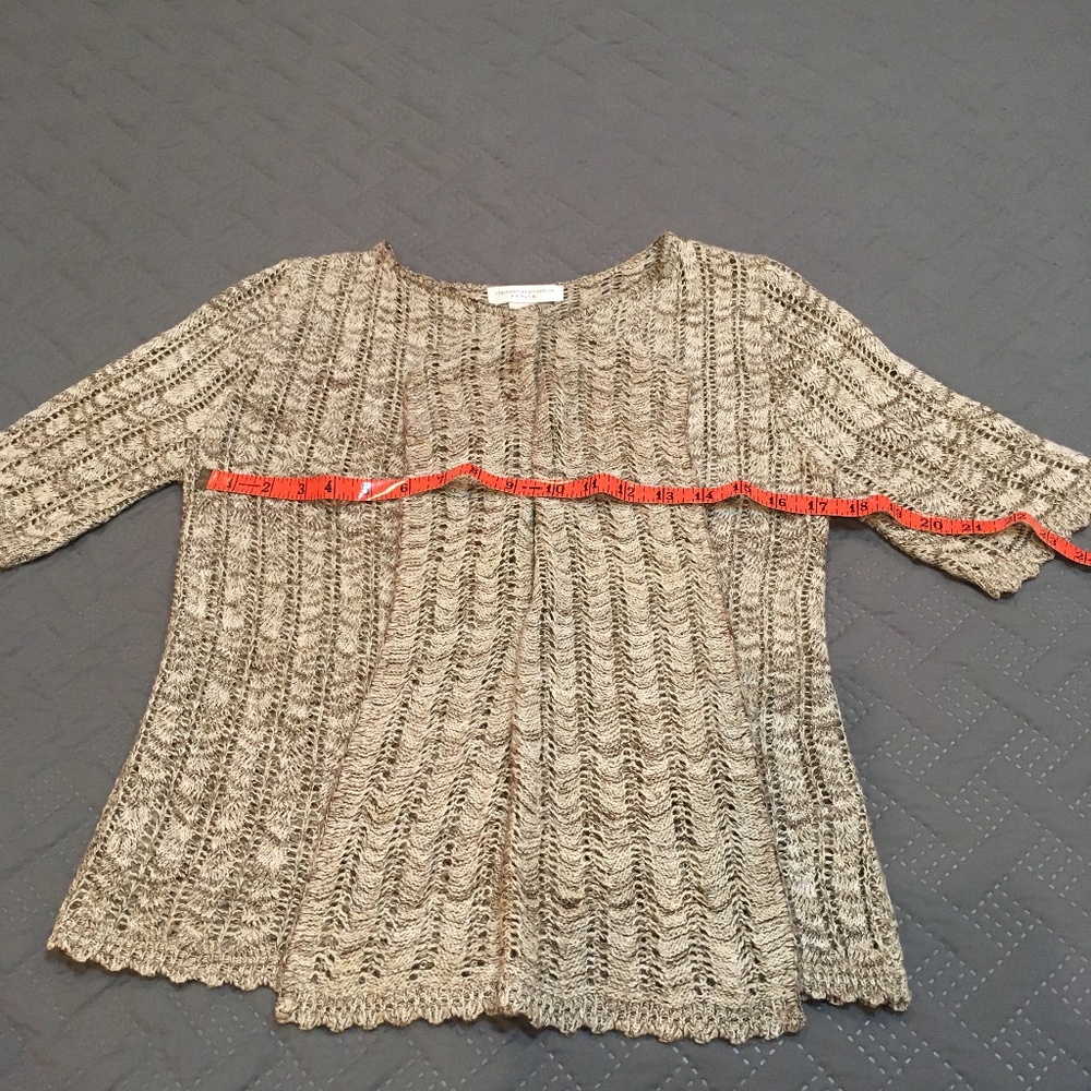Christopher & Banks Cardigan lightweight sweater P/S